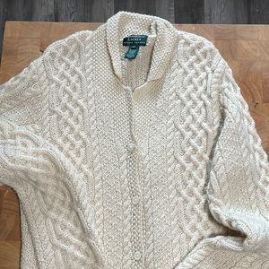 Ralph Lauren Wool Cardigan Sweater
